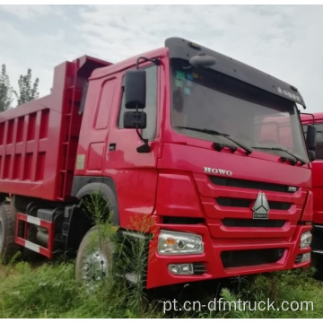 Utilizado 6x4 LHD 375HP Caminhão de despejo